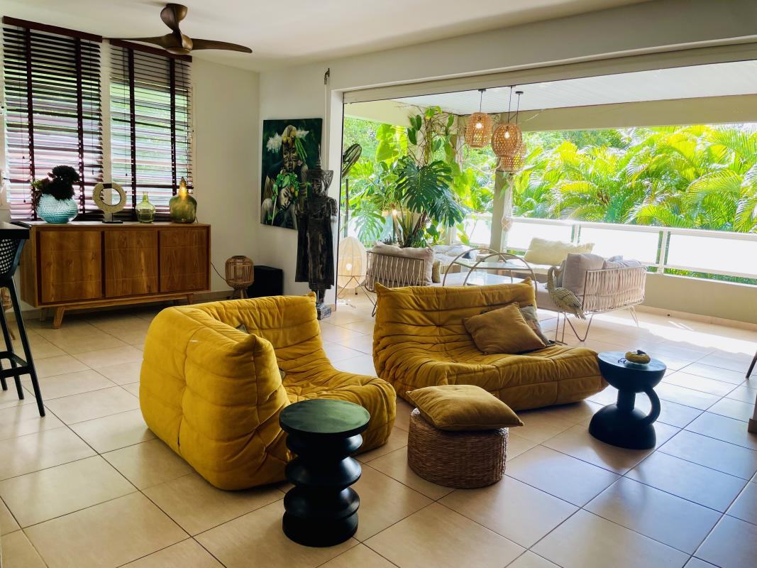 Location villa 3 chambres Trois ilets - vue salon 2